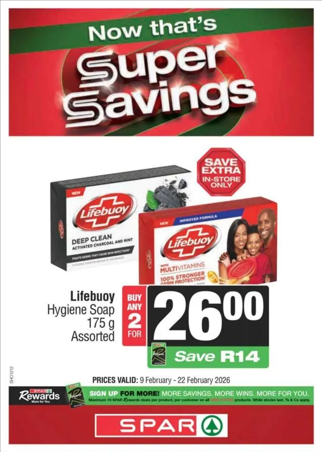 SPAR Sales from 9 February to 22 February 2026 - Catalogue Page 7