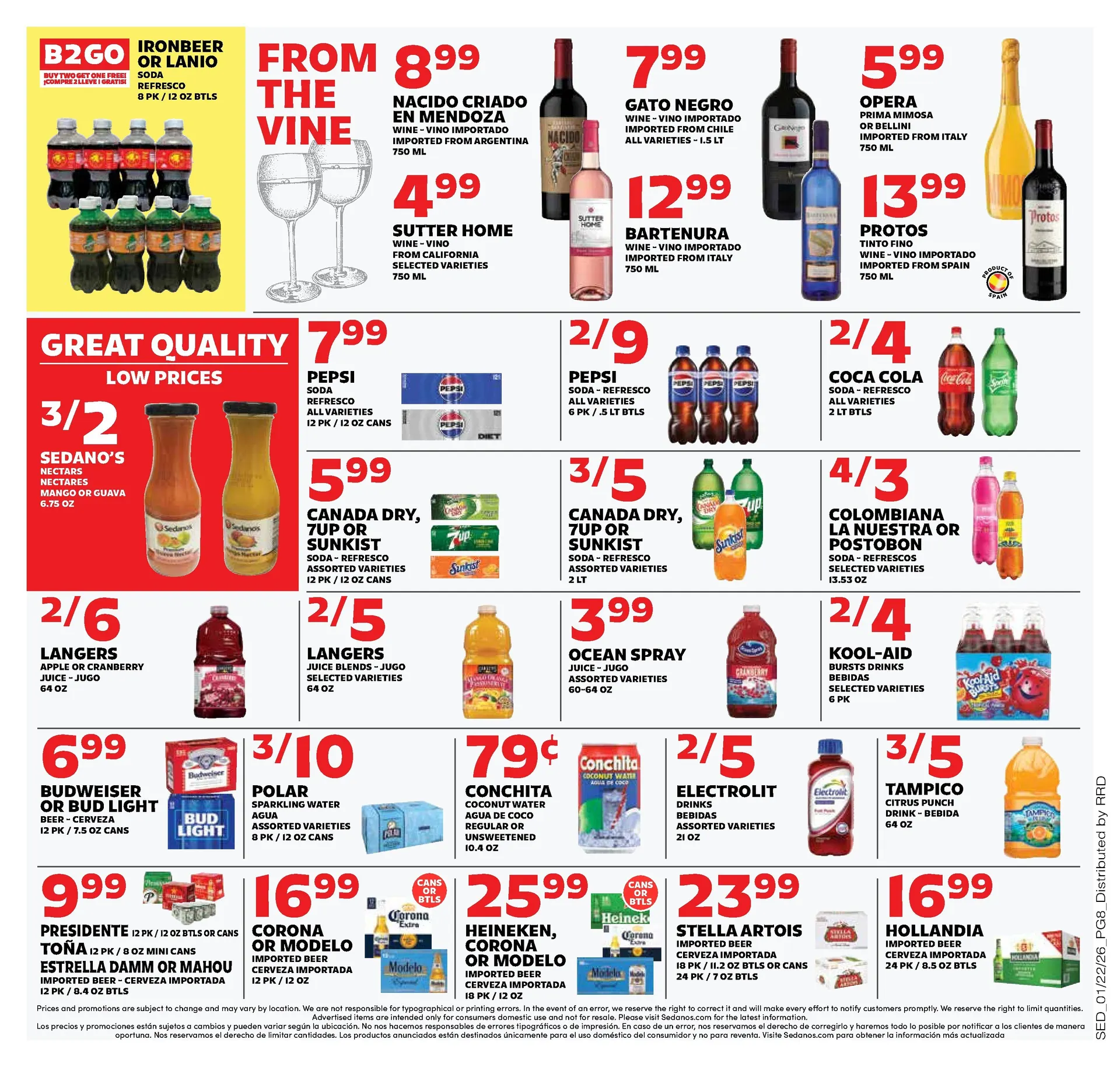 Weekly ad Sedano's Sales from January 21 to January 27 2026 - Page 8
