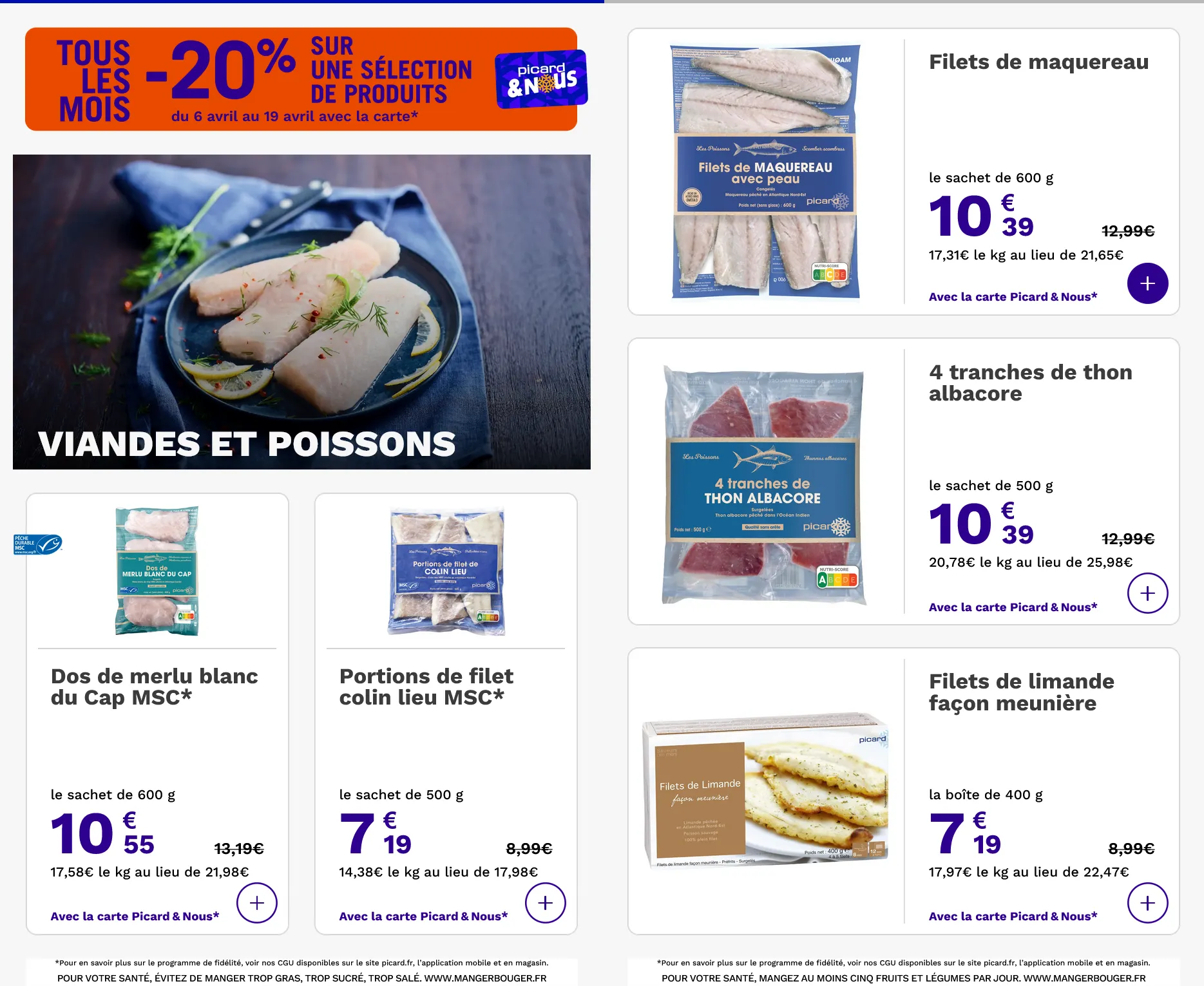 Picard Catalogue du 6 avril au 19 avril 2026 - Catalogue page 7