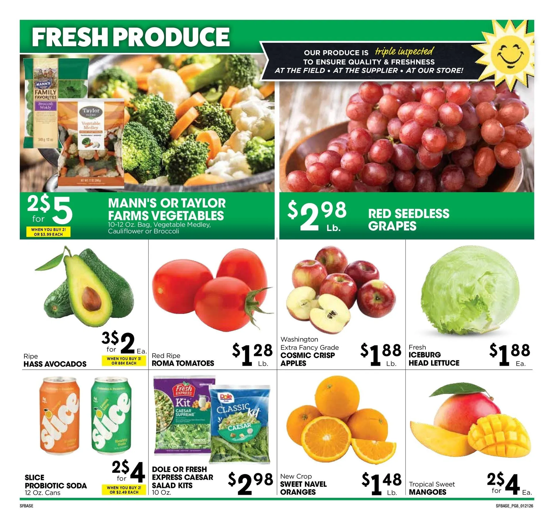 Weekly ad Sunshine Foods Sales from January 21 to January 27 2026 - Page 8