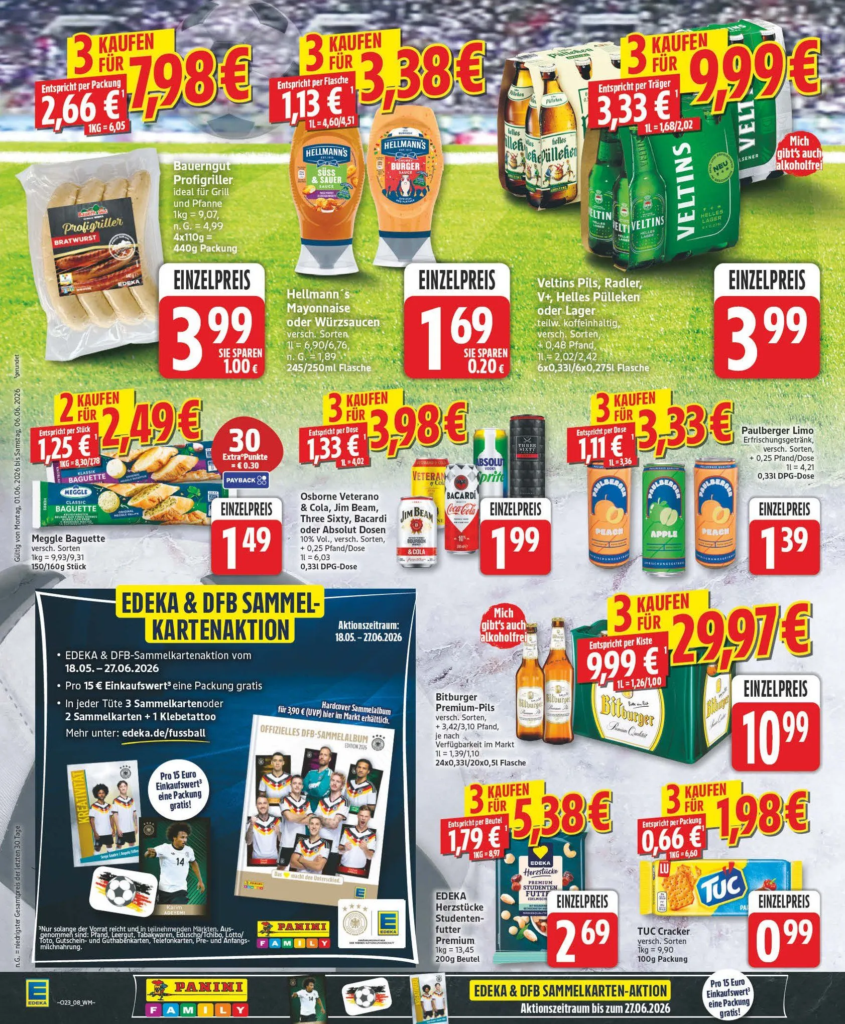 Edeka Angebote von 1. Juni bis 6. Juni 2026 - Prospekt seite 8