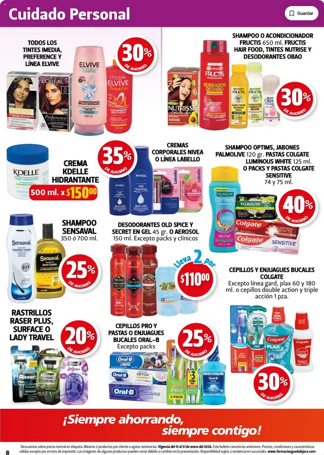 Catálogo de Farmacia Guadalajara  catálogo 15 de enero al 31 de enero 2026 - Pagina 8
