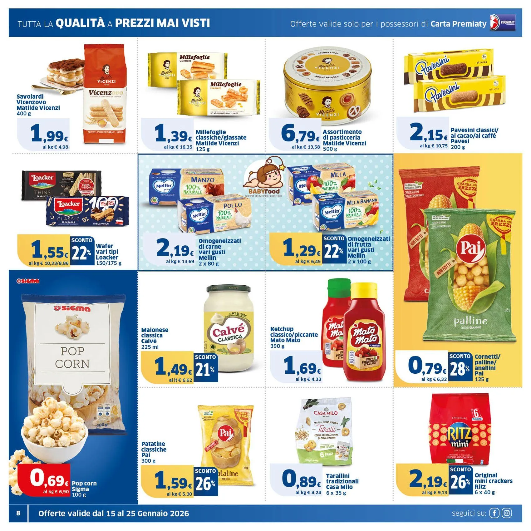 Volantini Sigma da 15 gennaio a 25 gennaio di 2026 - Pagina del volantino 8