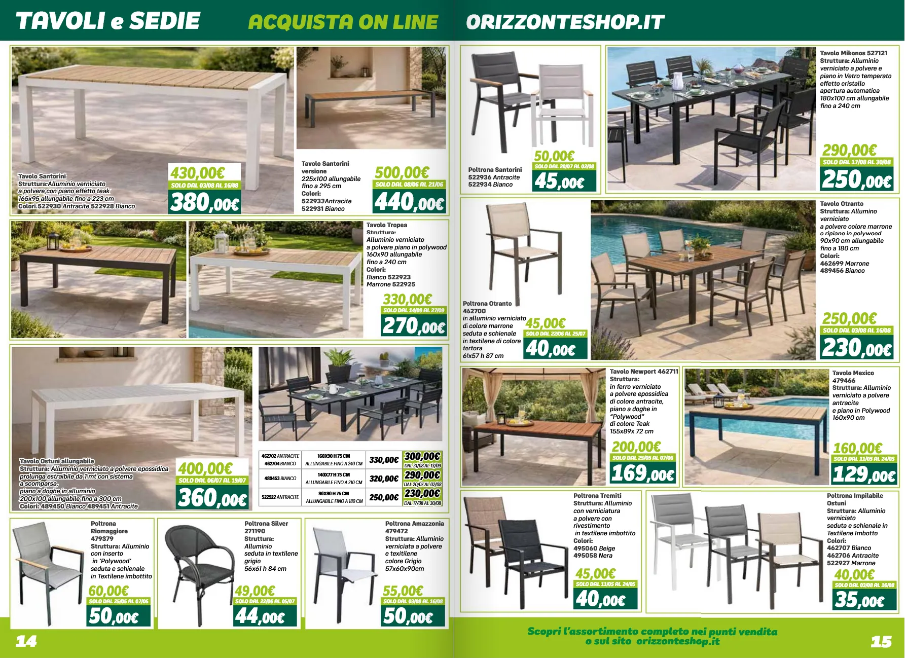 Volantini Orizzonte da 1 maggio a 27 settembre di 2026 - Pagina del volantino 8