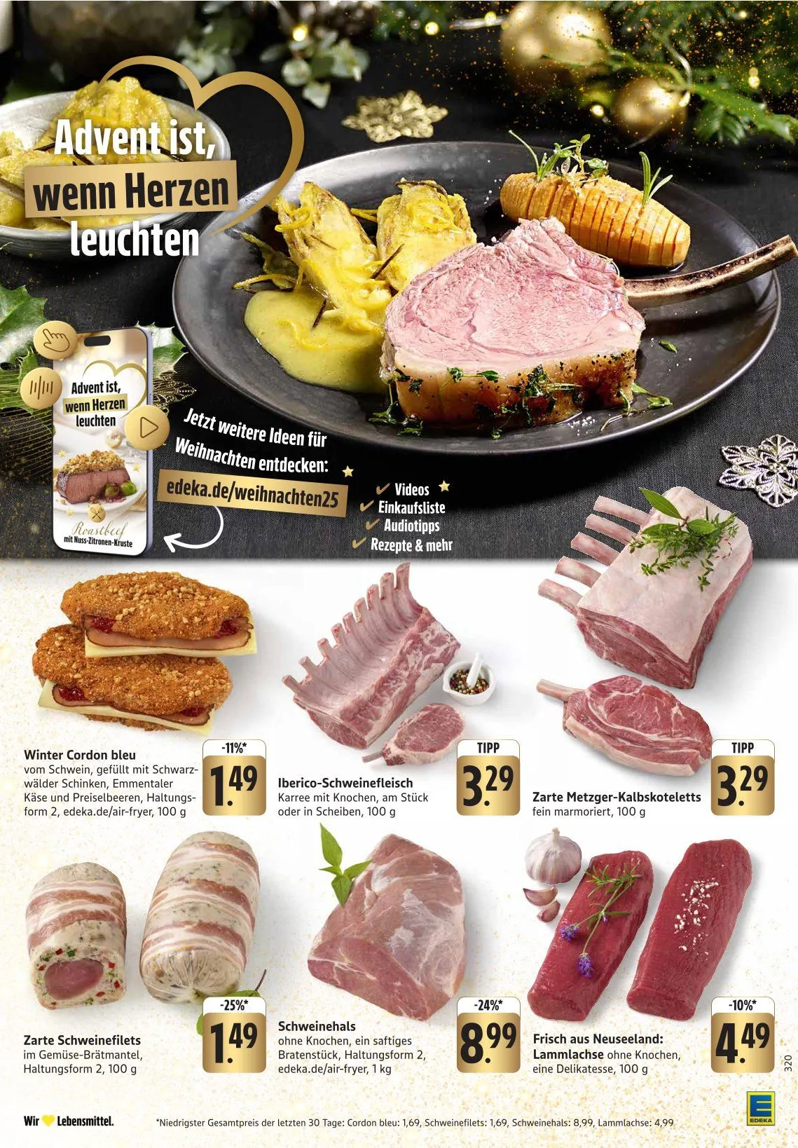 Edeka Sales von 3. Dezember bis 6. Dezember 2025 - Prospekt seite 8