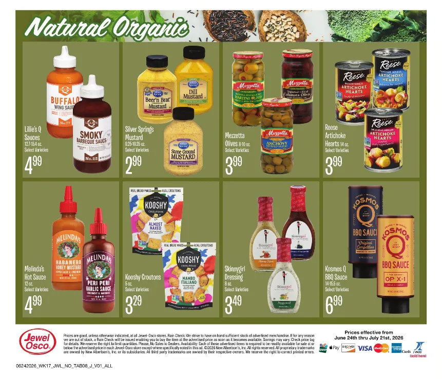 Weekly ad Jewel Osco Sales from June 24 to July 21 2026 - Page 8