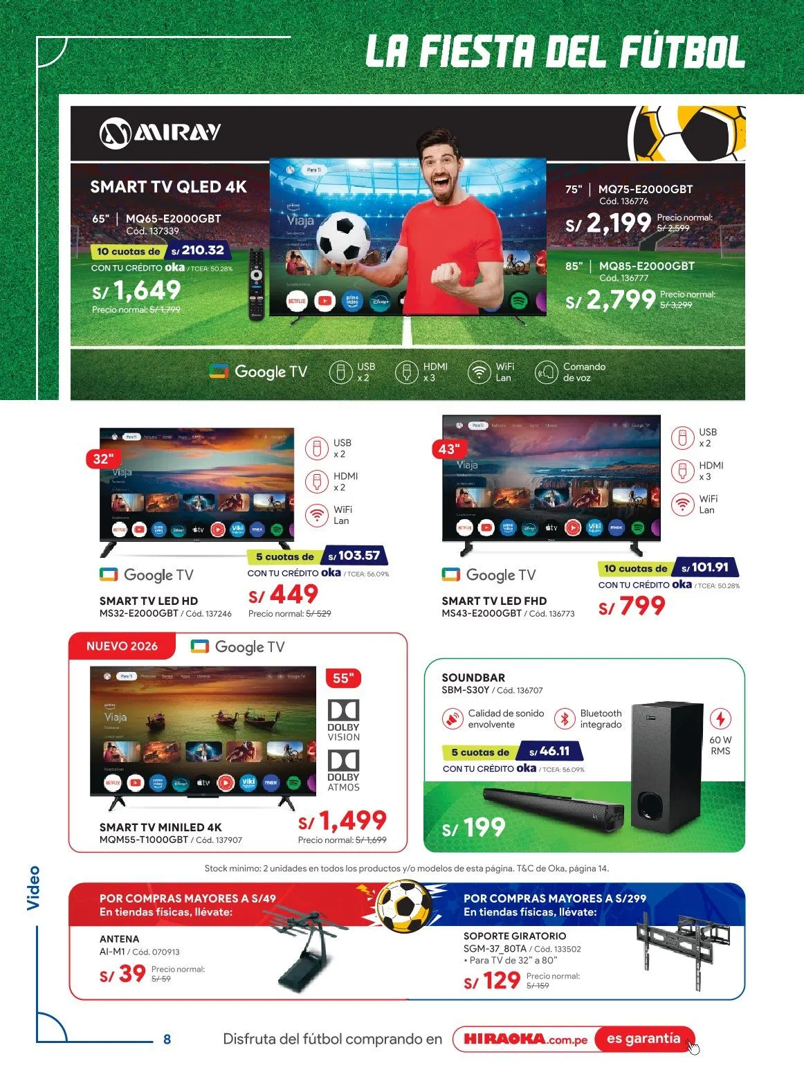Catalogo de Hiraoka Ofertas 1 de junio al 6 de junio 2026 - Pag 8