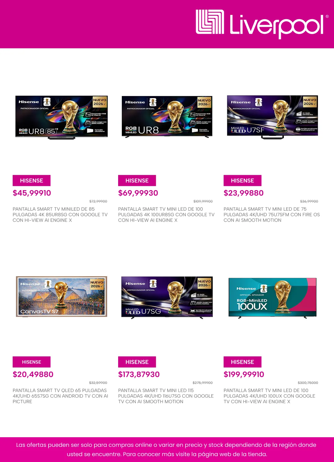 Catálogo de Liverpool Ofertas 22 de junio al 28 de junio 2026 - Pagina 8