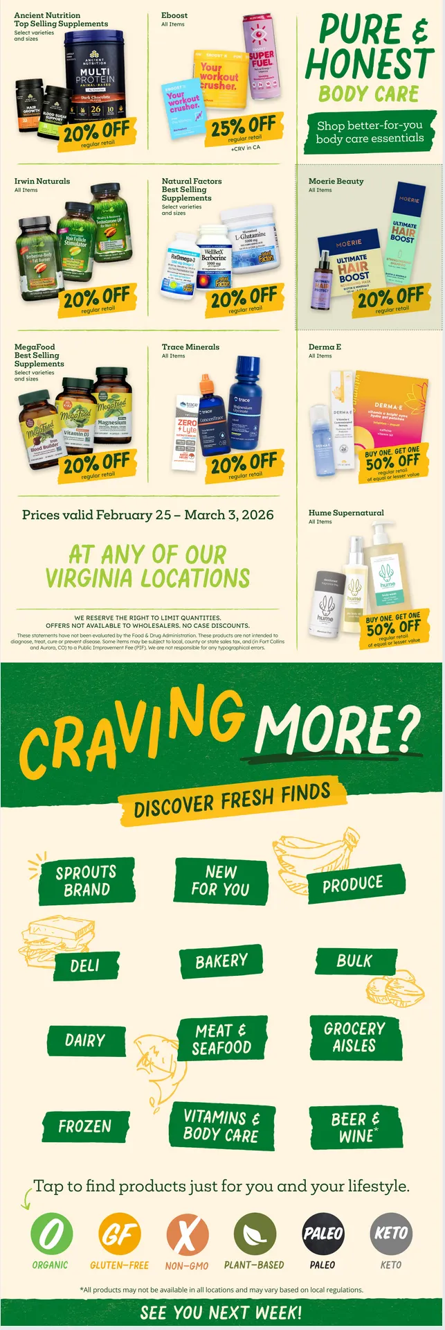 Weekly ad Sprouts Sales from February 25 to March 3 2026 - Page 8