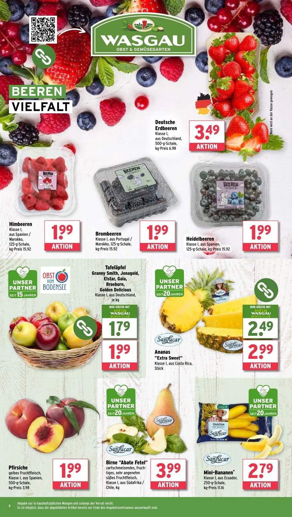 Wasgau Prospekte von 12. Mai bis 17. Mai 2025 - Prospekt seite 8