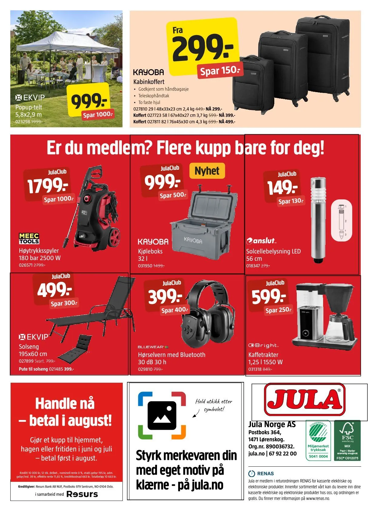 Jula fra 4. juni til 17. juni 2026 - kundeavisside 8