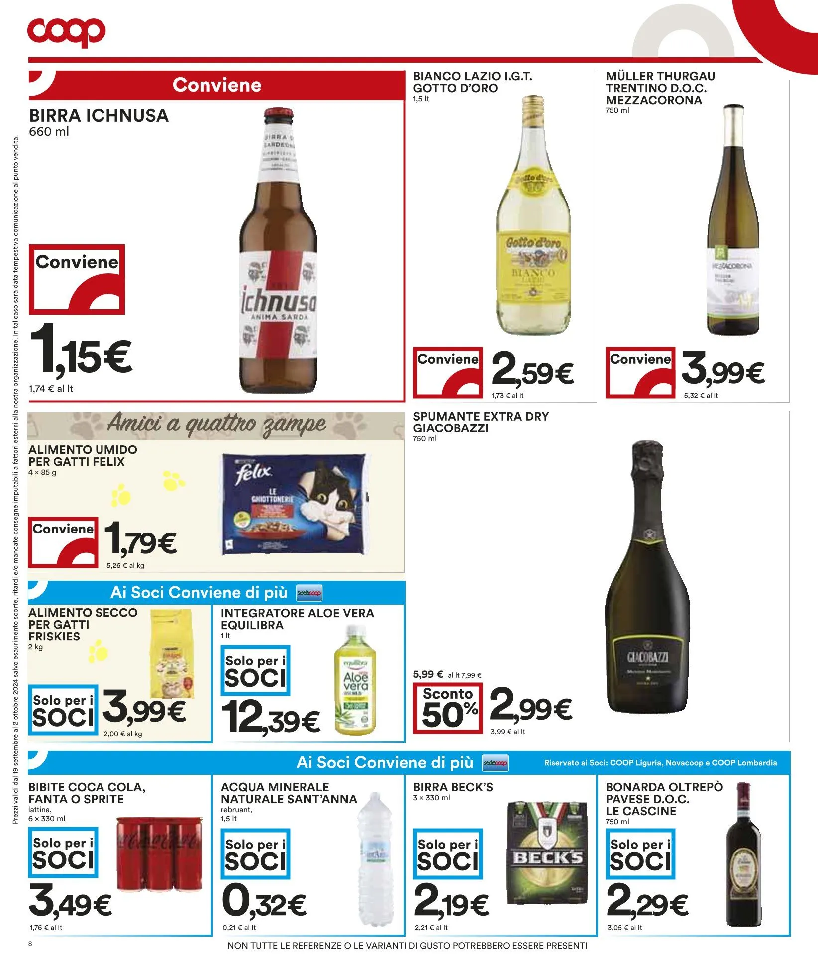 Ipercoop Brochure Offerte da 19 settembre a 2 ottobre di 2024 - Pagina del volantino 8