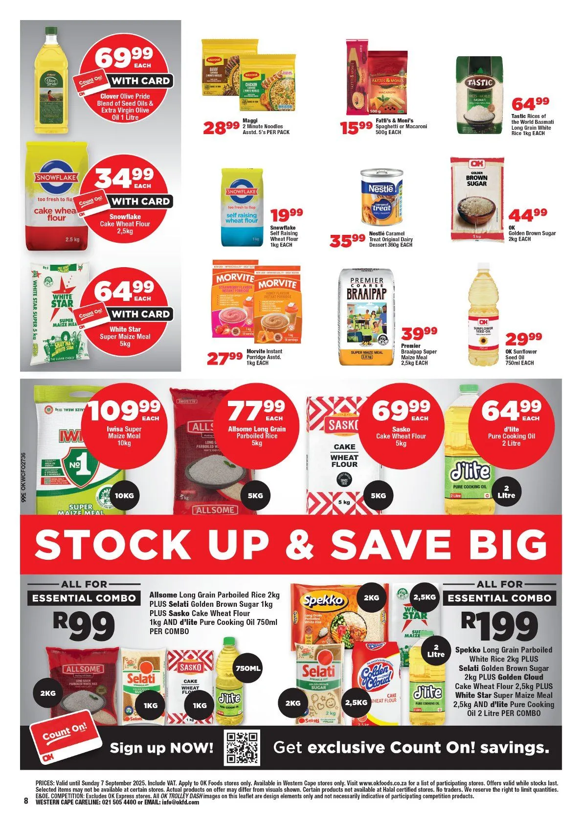 OK Foods Sales from 25 August to 7 September 2025 - Catalogue Page 8