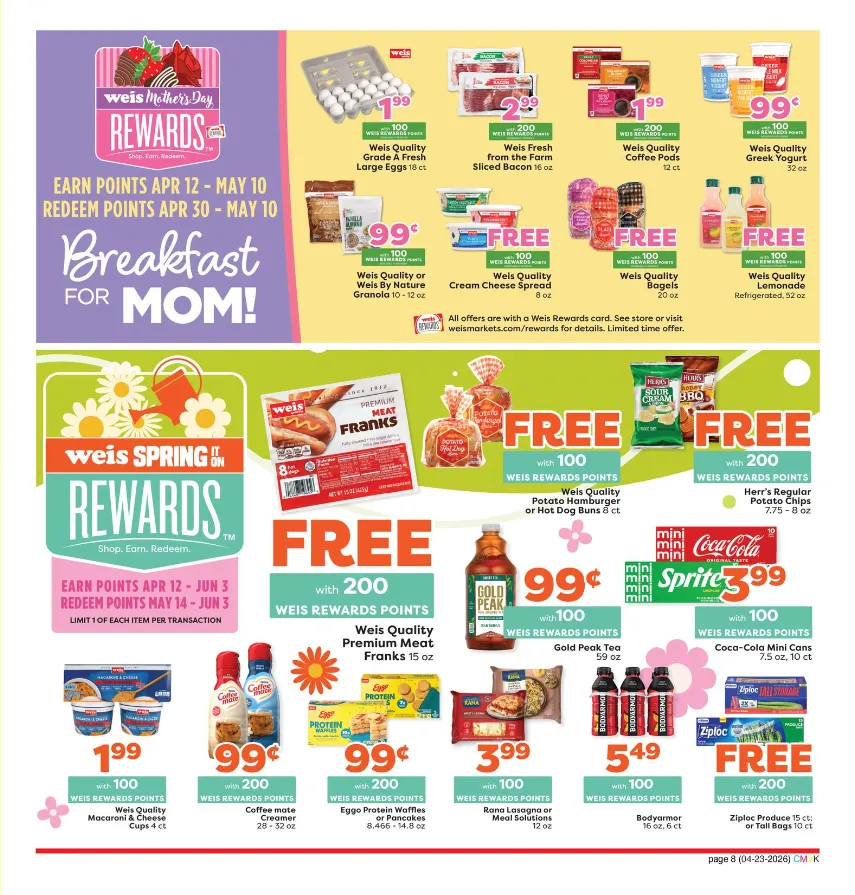Weekly ad Weis Sales from April 23 to May 20 2026 - Page 8