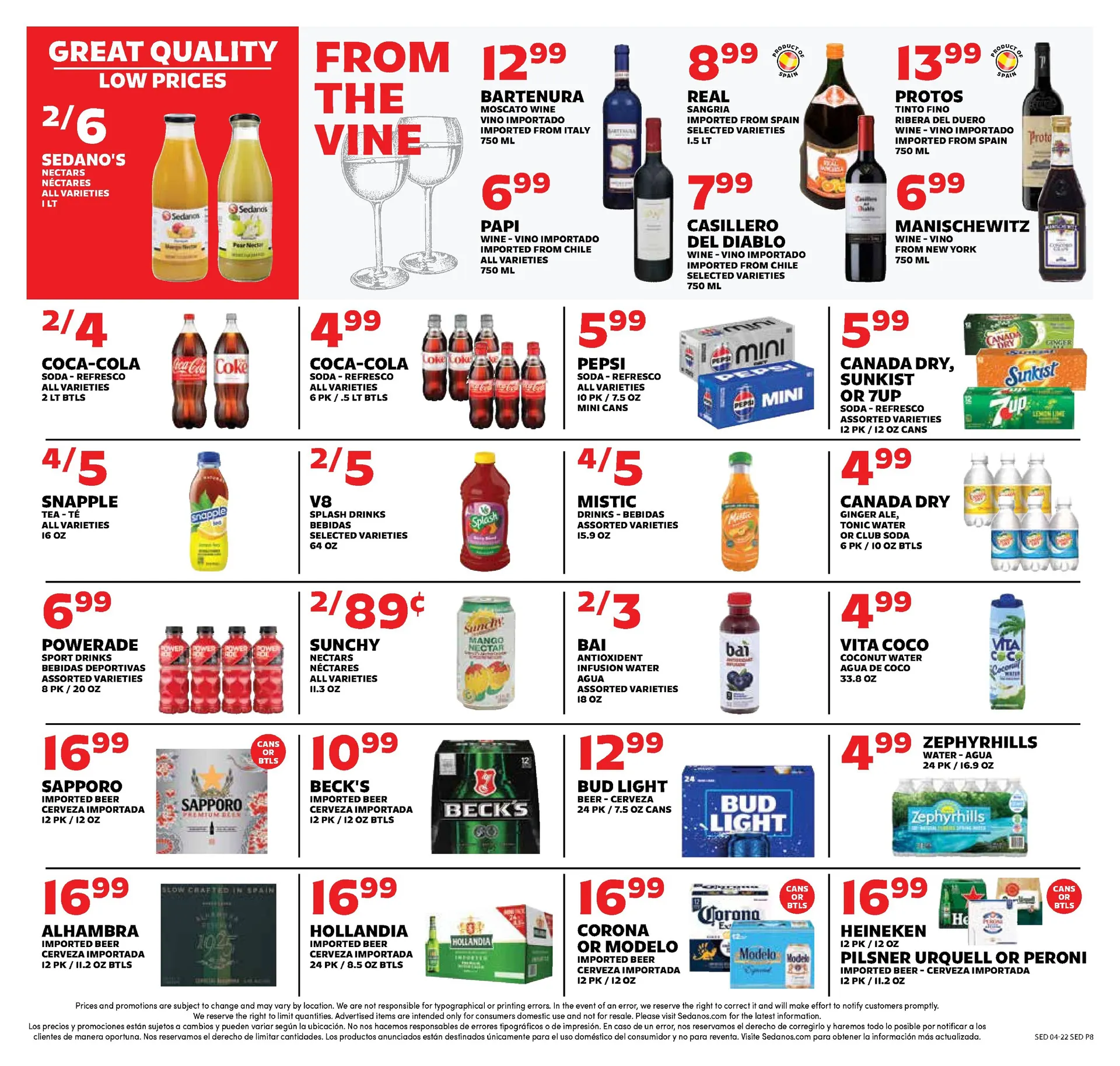 Weekly ad Sedano's Sales from April 22 to May 4 2026 - Page 8