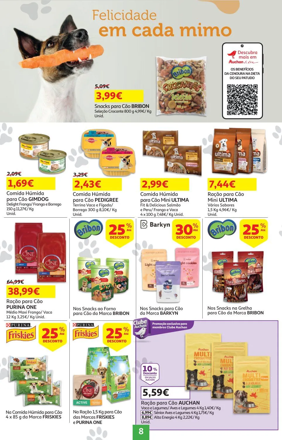 Folheto Auchan Folhetos de 15 de janeiro até 28 de janeiro 2025 - Pagina 8