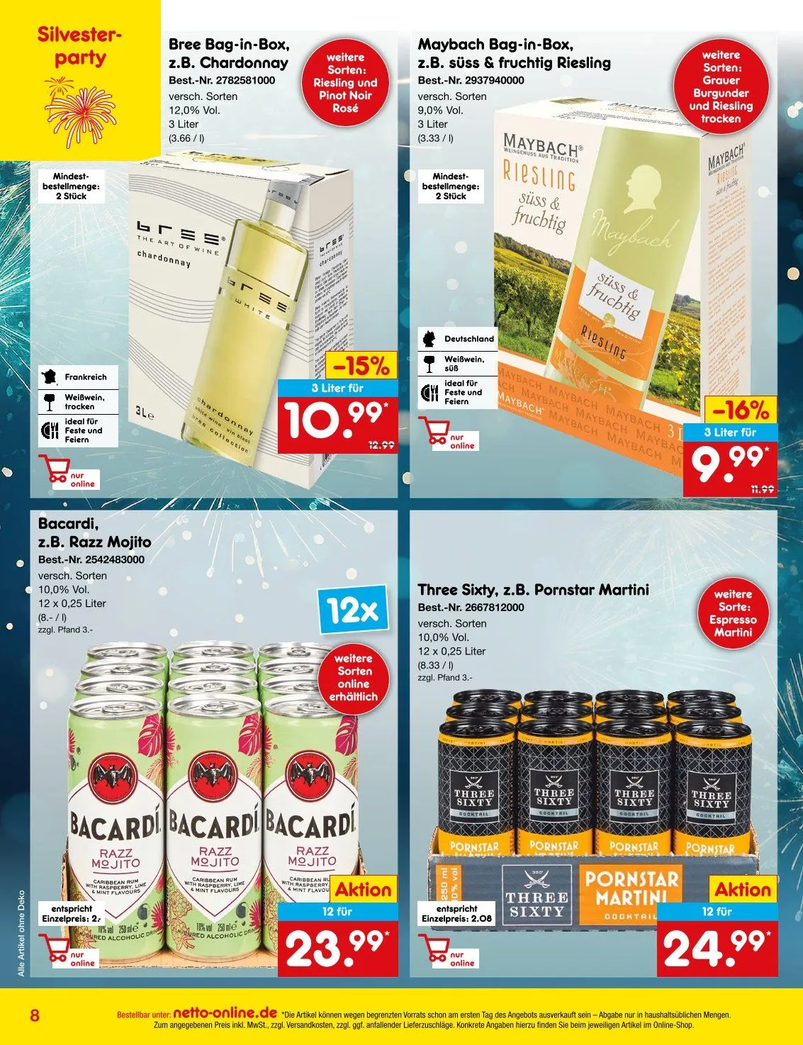 Netto Marken-Discount Angebote von 1. Dezember bis 31. Dezember 2025 - Prospekt seite 8
