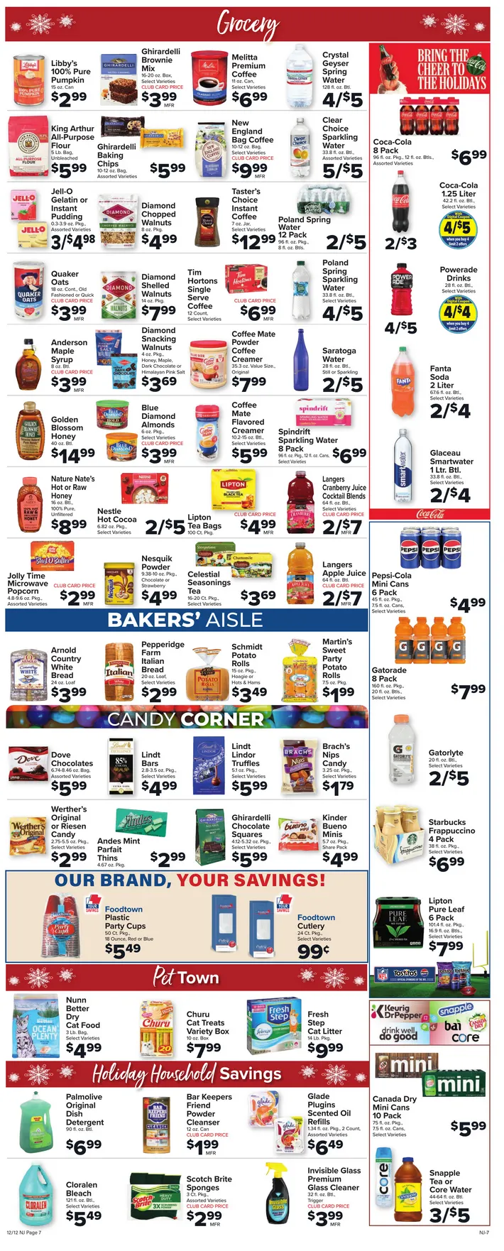 Weekly promotion Foodtown Sales spanning from December 12 to December 18 2025 - Page 8 for Catalogue 365