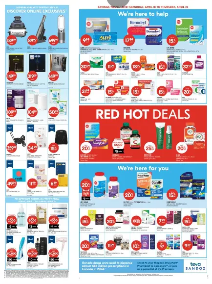 Shoppers Drug Mart Sales from April 18 to April 23 2026 - flyer page 3
