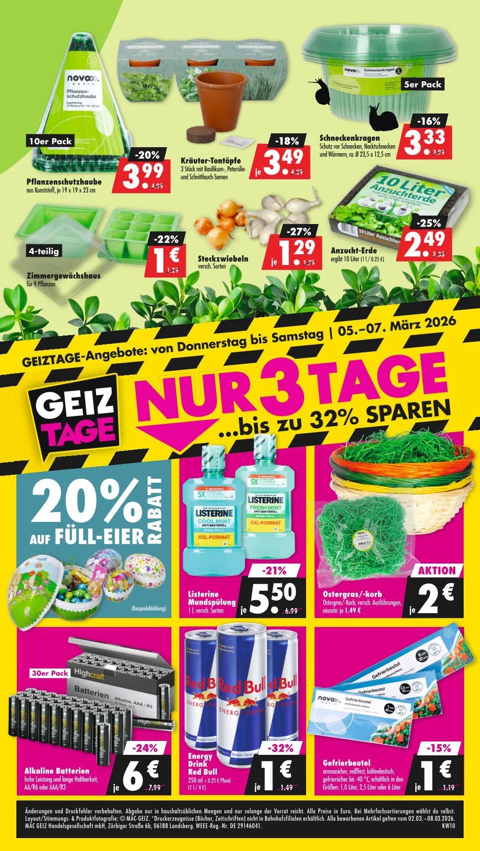 Mäc-Geiz Prospekte von 24. Februar bis 2. März 2026 - Prospekt seite 8