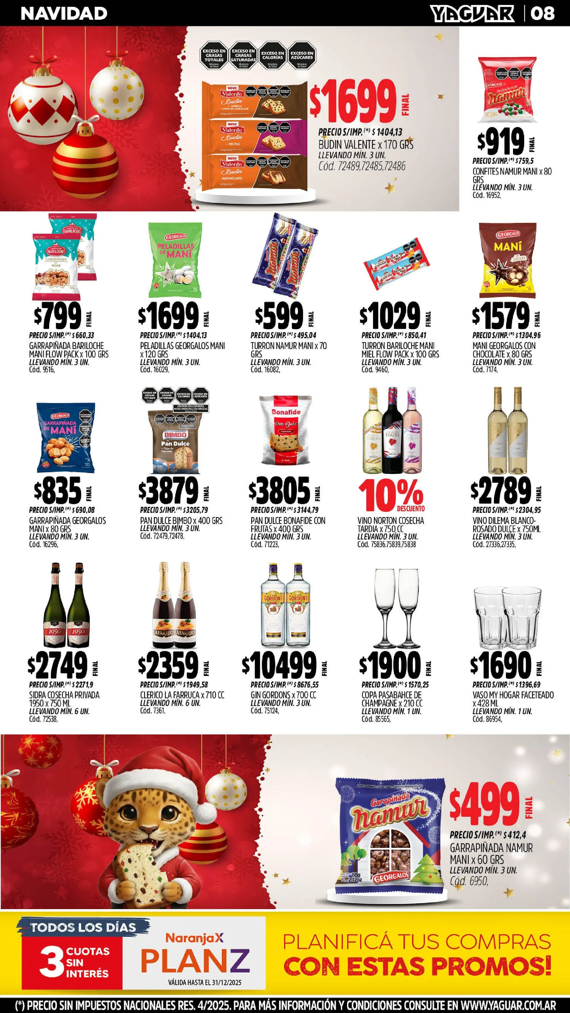 Ofertas de Yaguar Sales 1 de diciembre al 7 de diciembre 2025 - Página 8 del catálogo