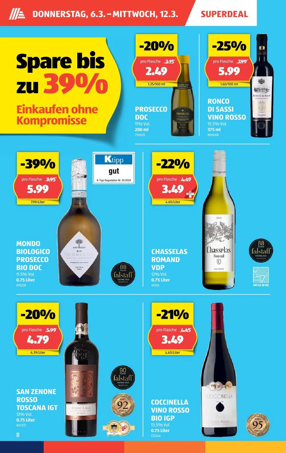 Aldi Prospekt von 6. März bis 12. März 2025 - Prospekt seite  8