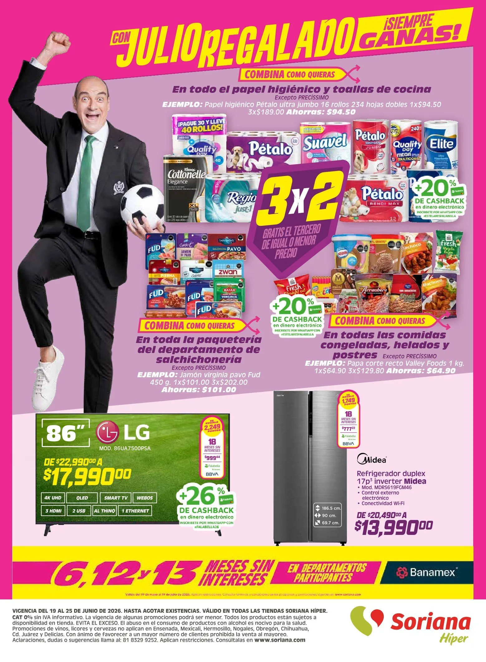 Catálogo de Soriana Ofertas 19 de junio al 25 de junio 2026 - Pagina 8