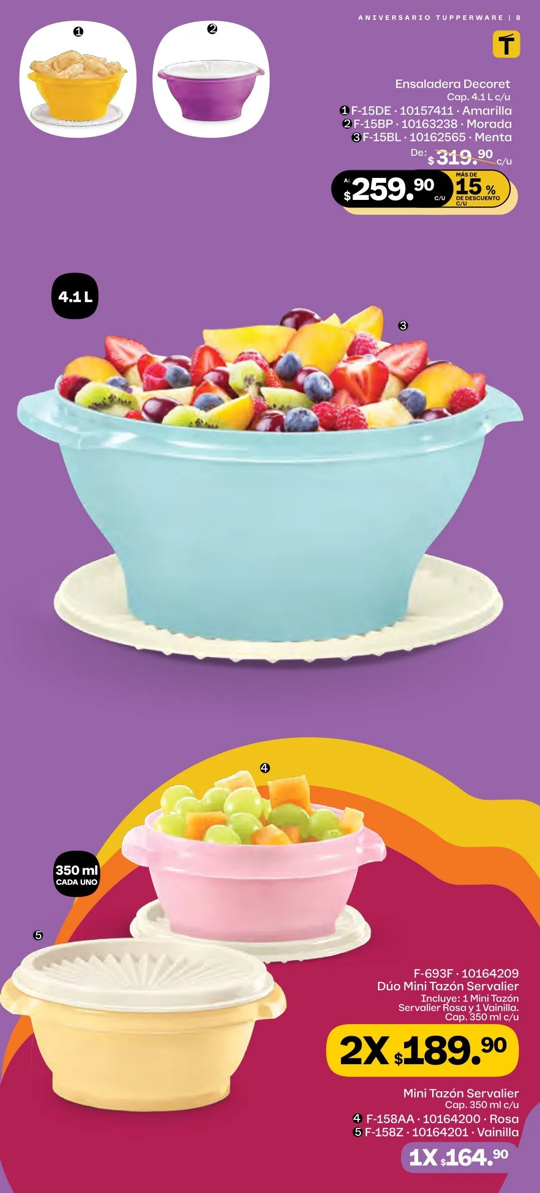 Catálogo de Tupperware Ofertas 22 de abril al 20 de mayo 2025 - Pagina 8