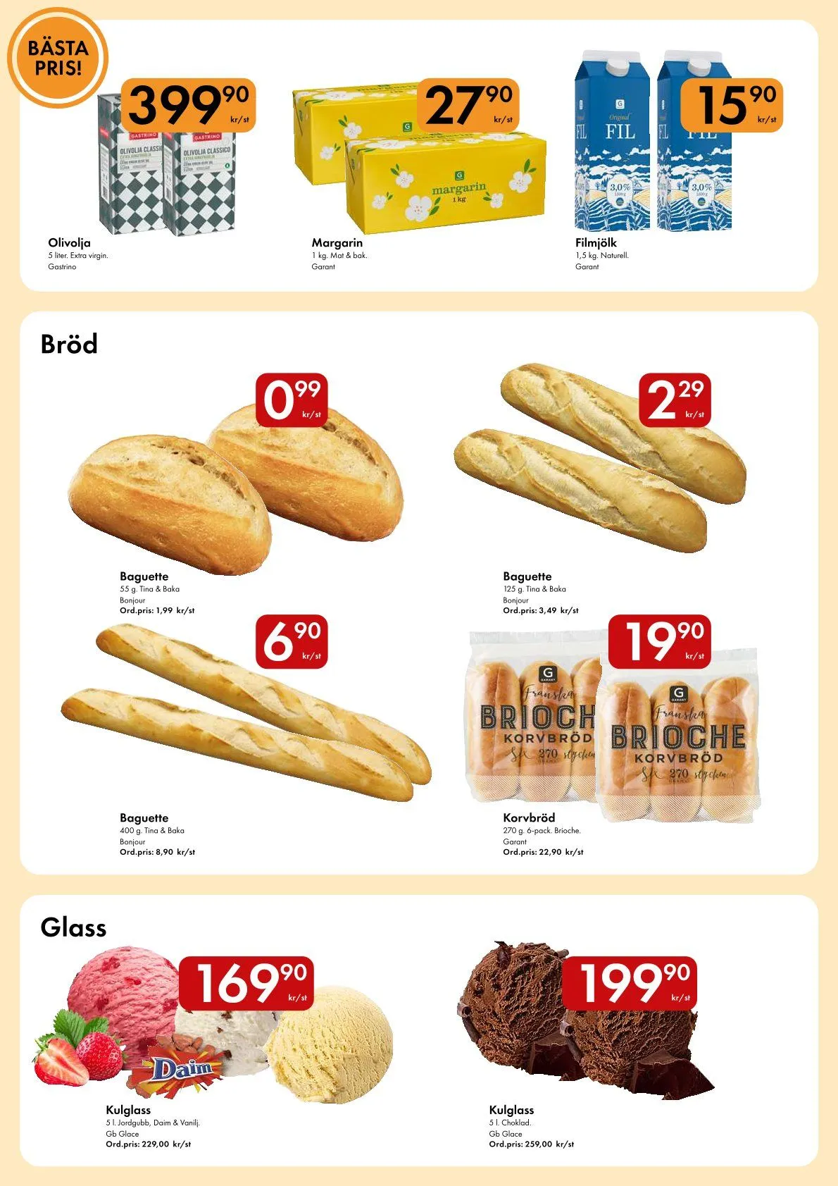  Axfood Snabbgross erbjudanden från 27 juli till 9 augusti 2026 - Reklamblad sidor 8