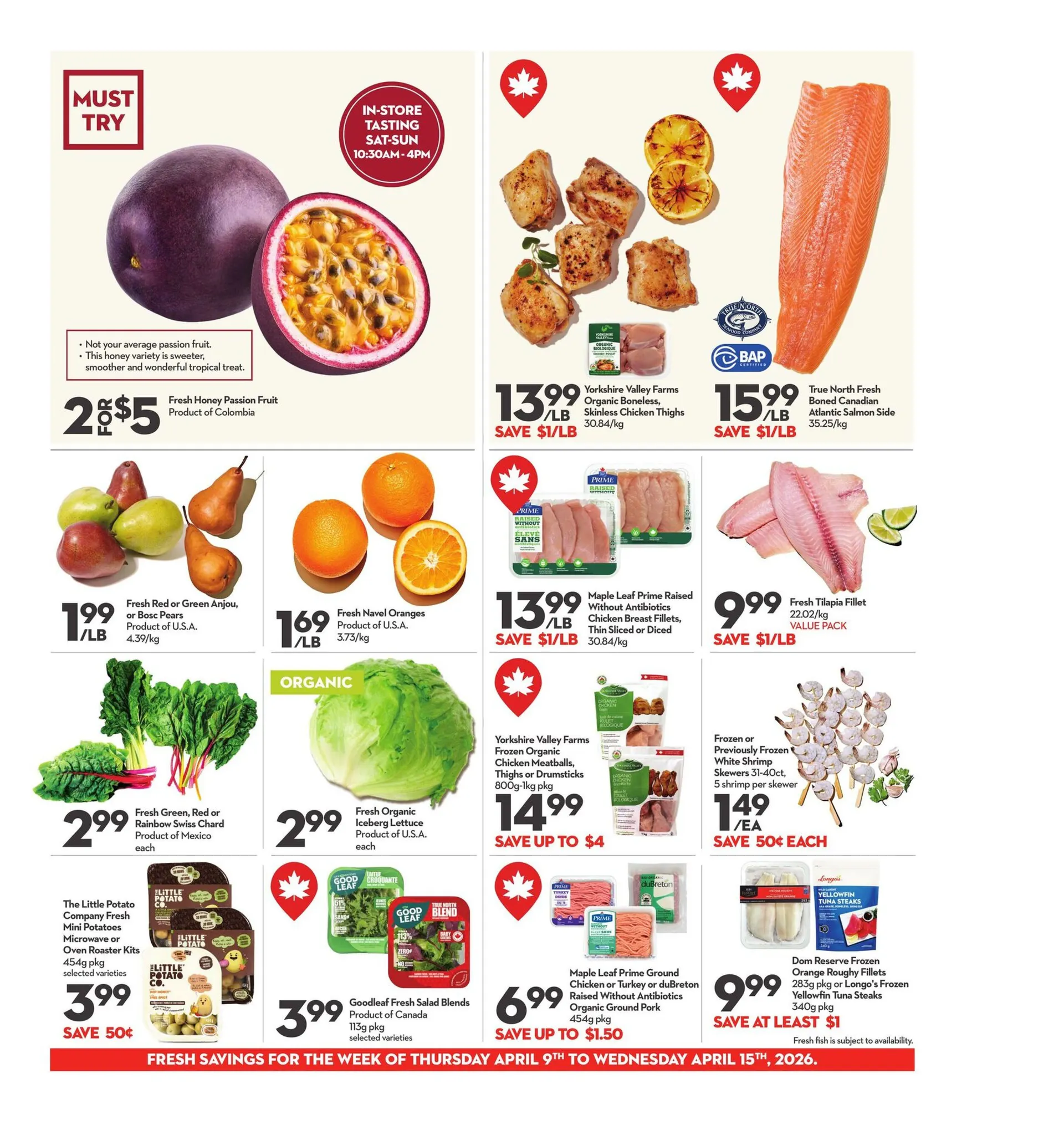Longo's weekly ads from April 9 to April 15 2026 - flyer page 8