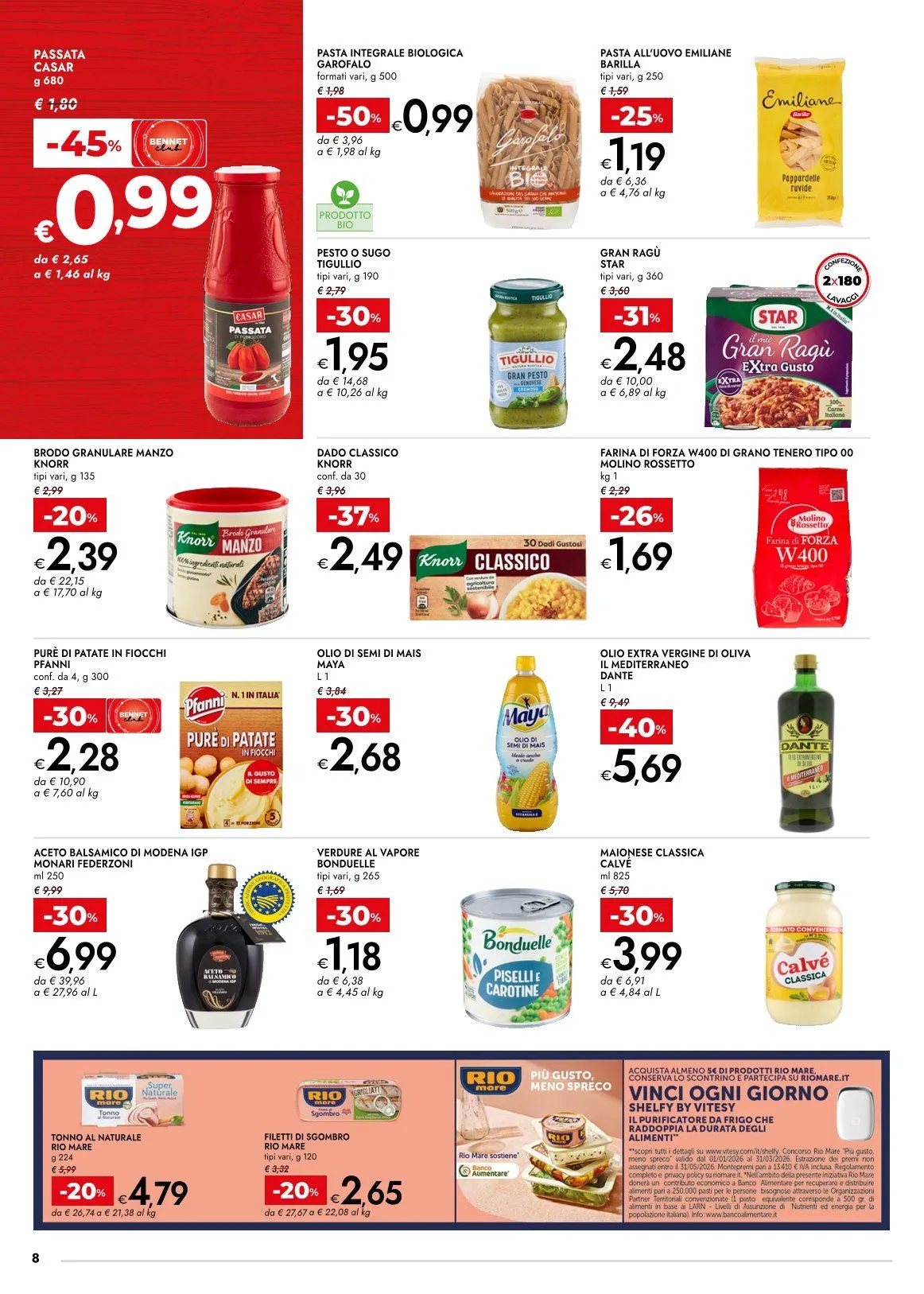 Volantini bennet da 29 gennaio a 11 febbraio di 2026 - Pagina del volantino 8