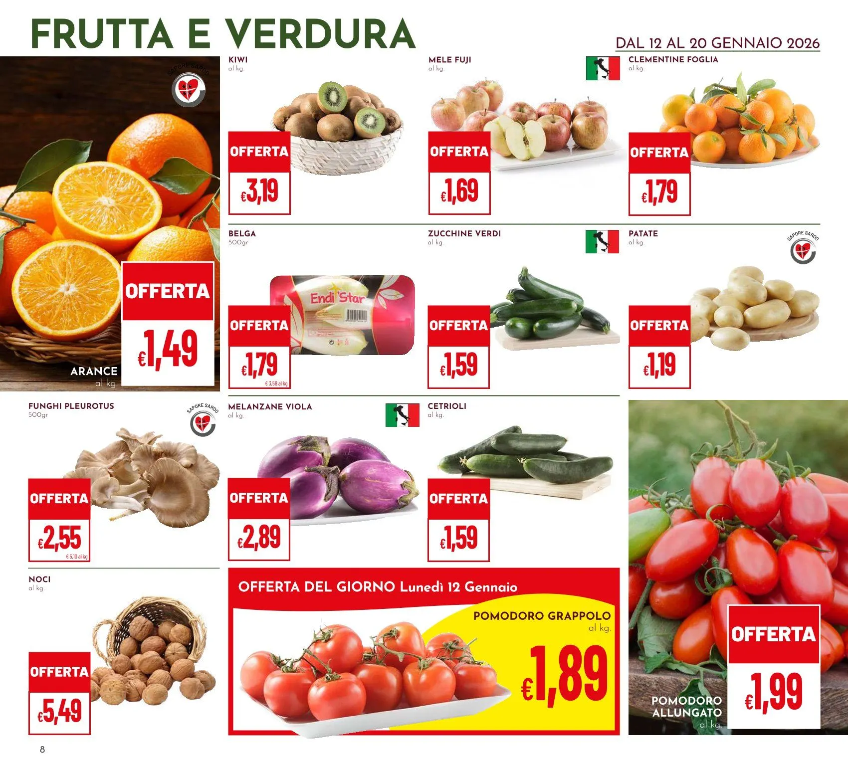Volantini Pan da 12 gennaio a 20 gennaio di 2026 - Pagina del volantino 8