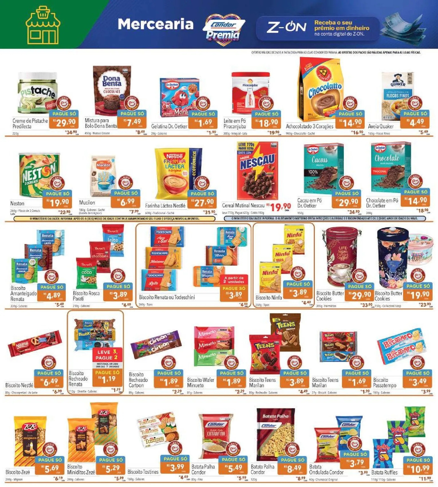 Encarte de Folhetos Supermercados Condor  26 de maio até 14 de junho 2026 - Pagina 8