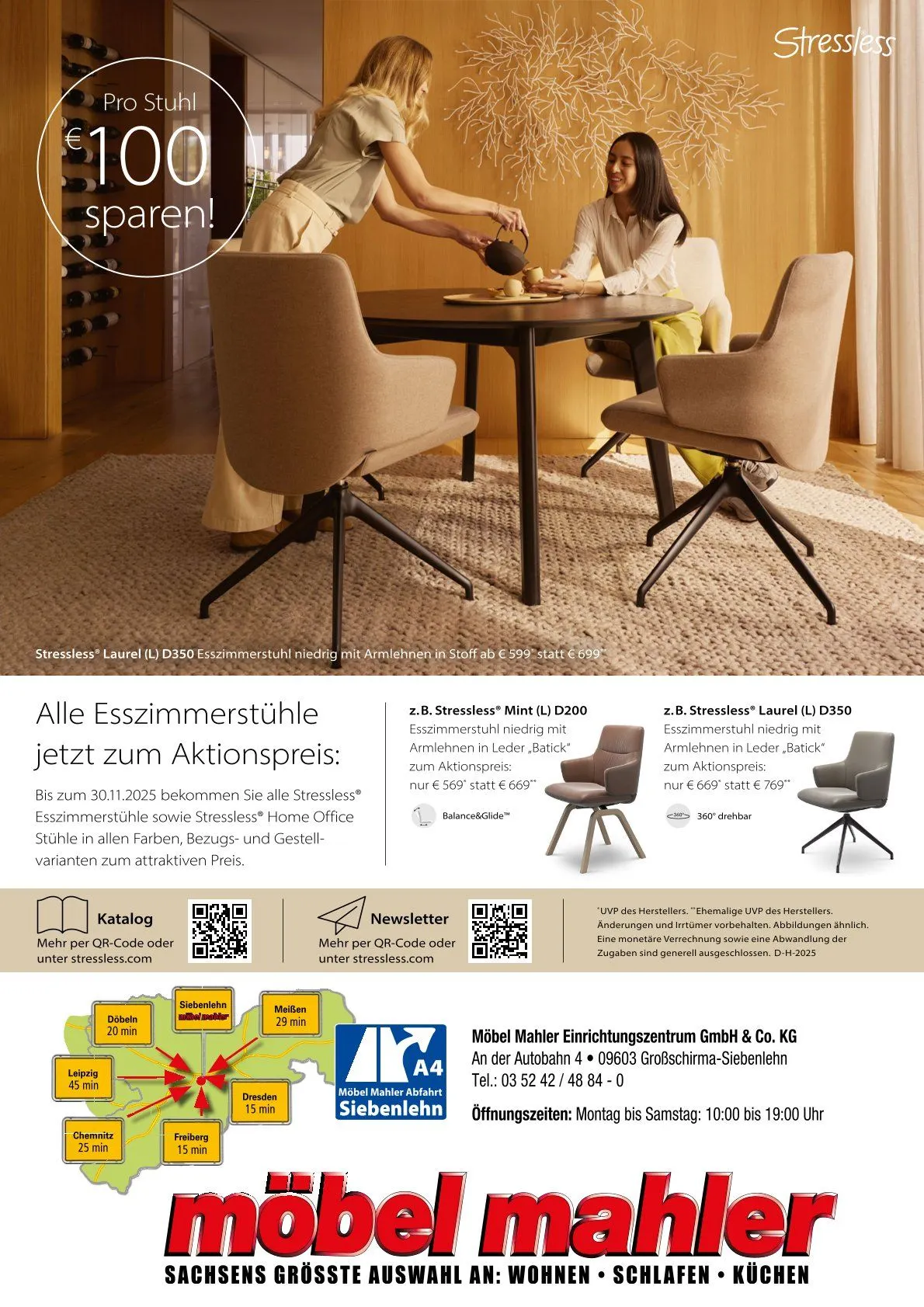 Möbel Mahler Angebote von 25. Oktober bis 30. November 2025 - Prospekt seite 8