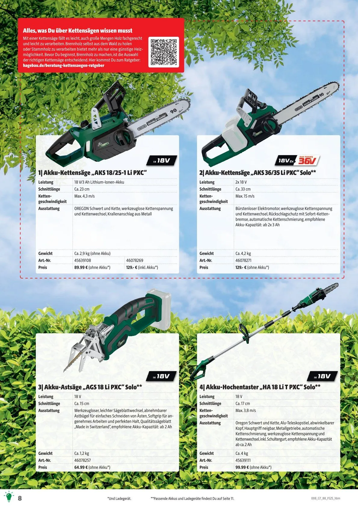 Hagebau Prospekt von 21. Mai bis 31. Dezember 2025 - Prospekt seite 64