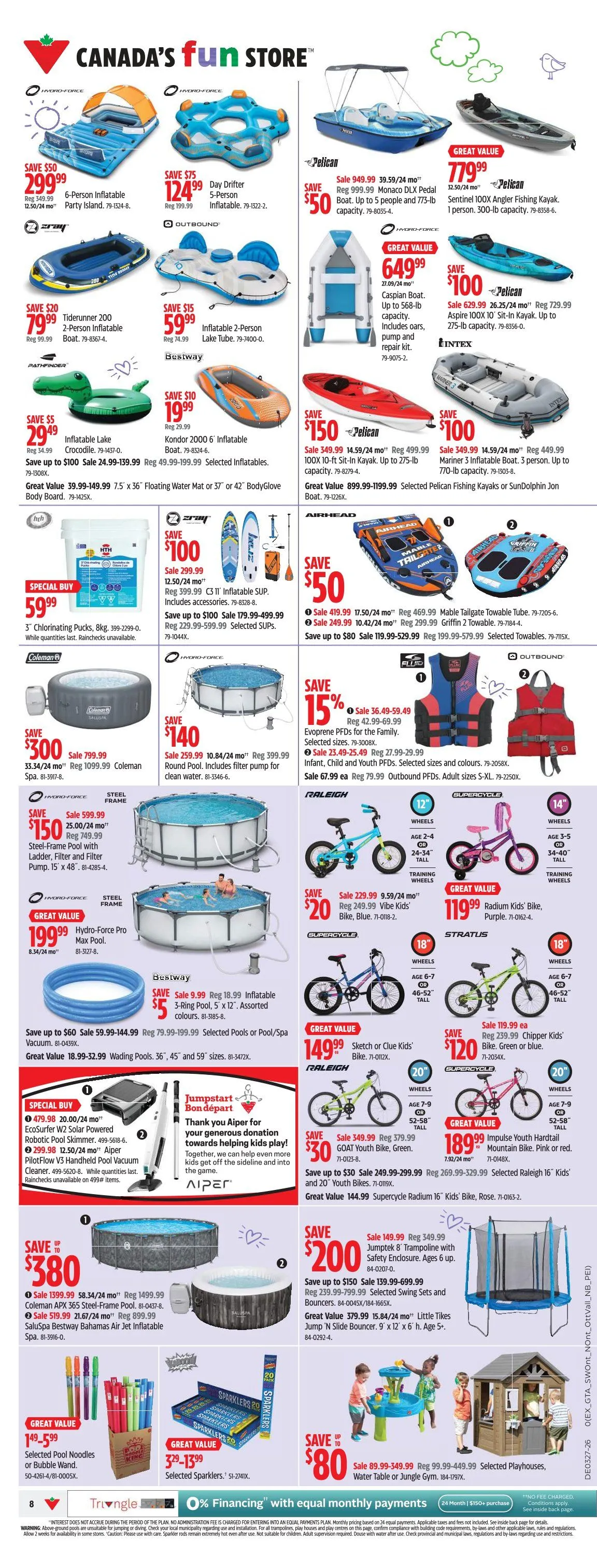 Canadian Tire Sales from July 2 to July 8 2026 - flyer page 8