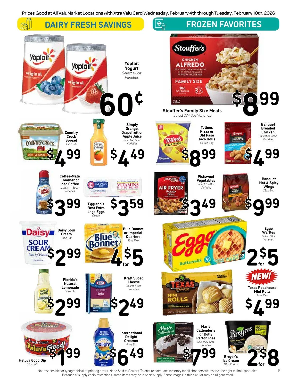 Weekly ad ValuMarket Sales from February 4 to February 10 2026 - Page 8