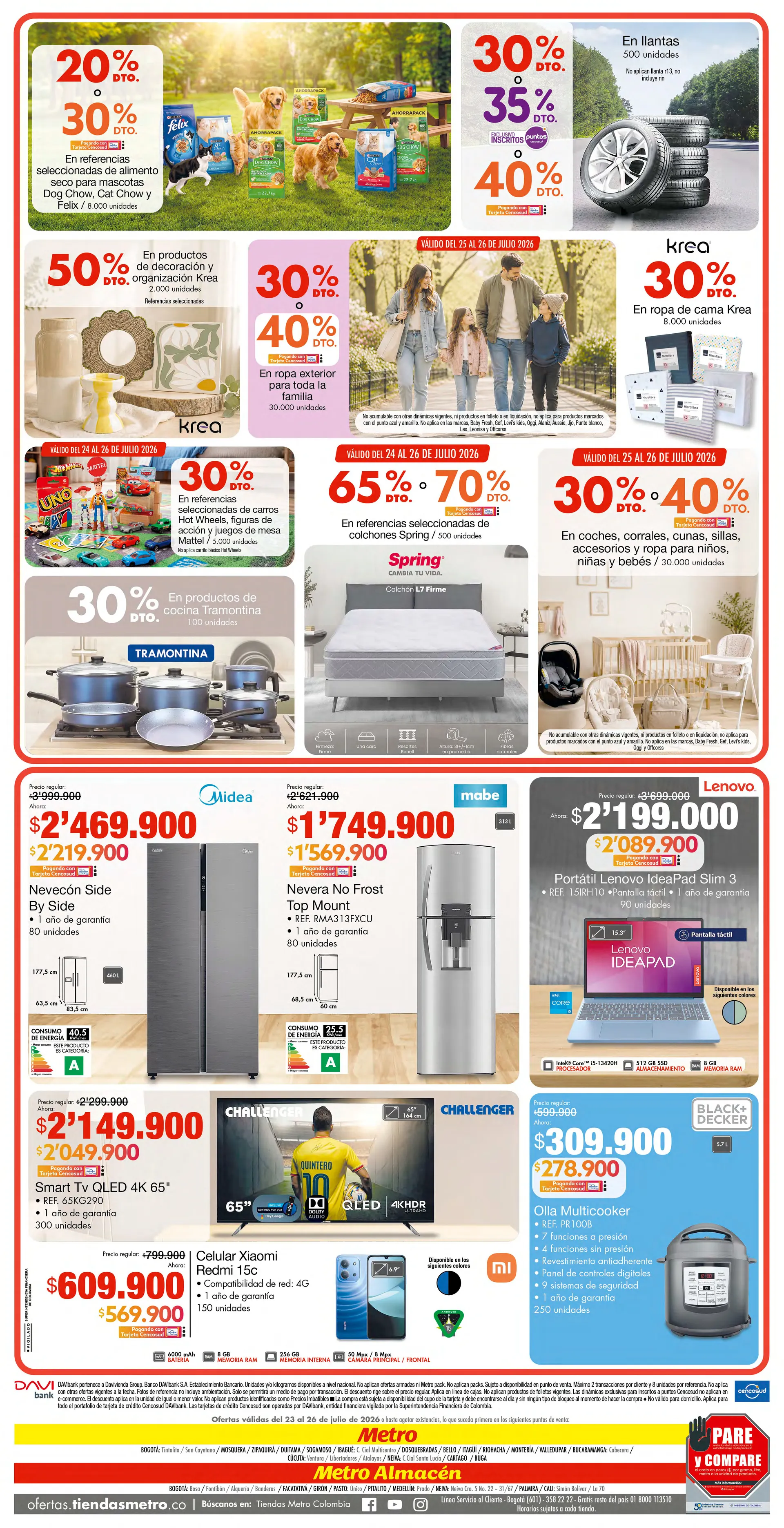 Catalogo de Metro Ofertas 23 de julio al 26 de julio 2026 - Pag 8