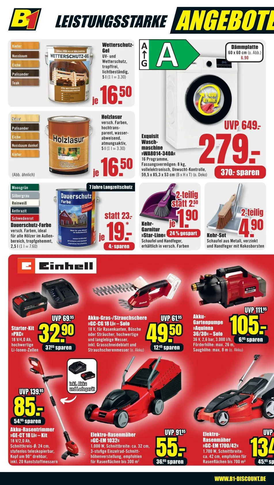  B1 Discount Baumarkt Angebote von 2. Mai bis 8. Mai 2026 - Prospekt seite 8