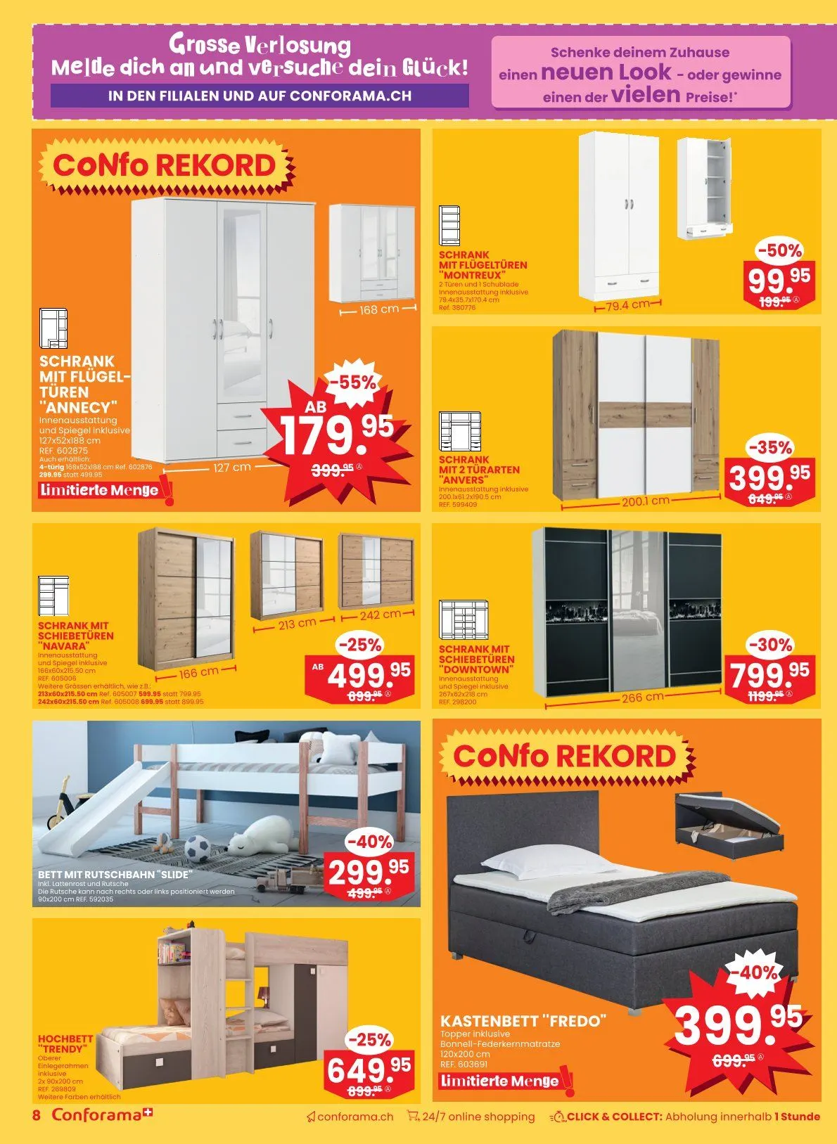 Conforama Prospekt von 11. März bis 24. März 2025 - Prospekt seite 8