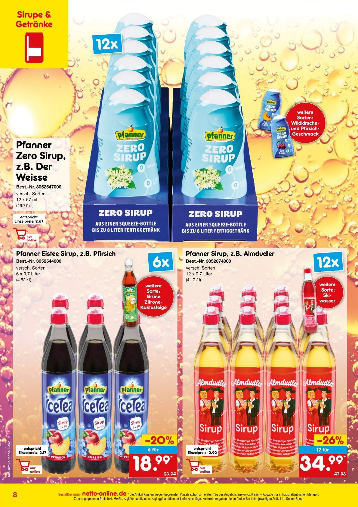 Netto Marken-Discount Prospekte von 13. Mai bis 31. Mai 2026 - Prospekt seite 8