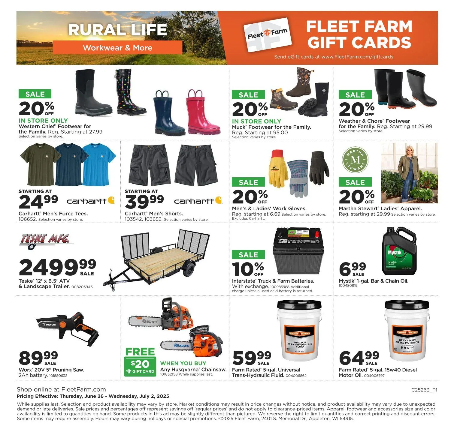 Weekly ad Fleet Farm weekly ads from June 26 to July 3 2025 - Page 8