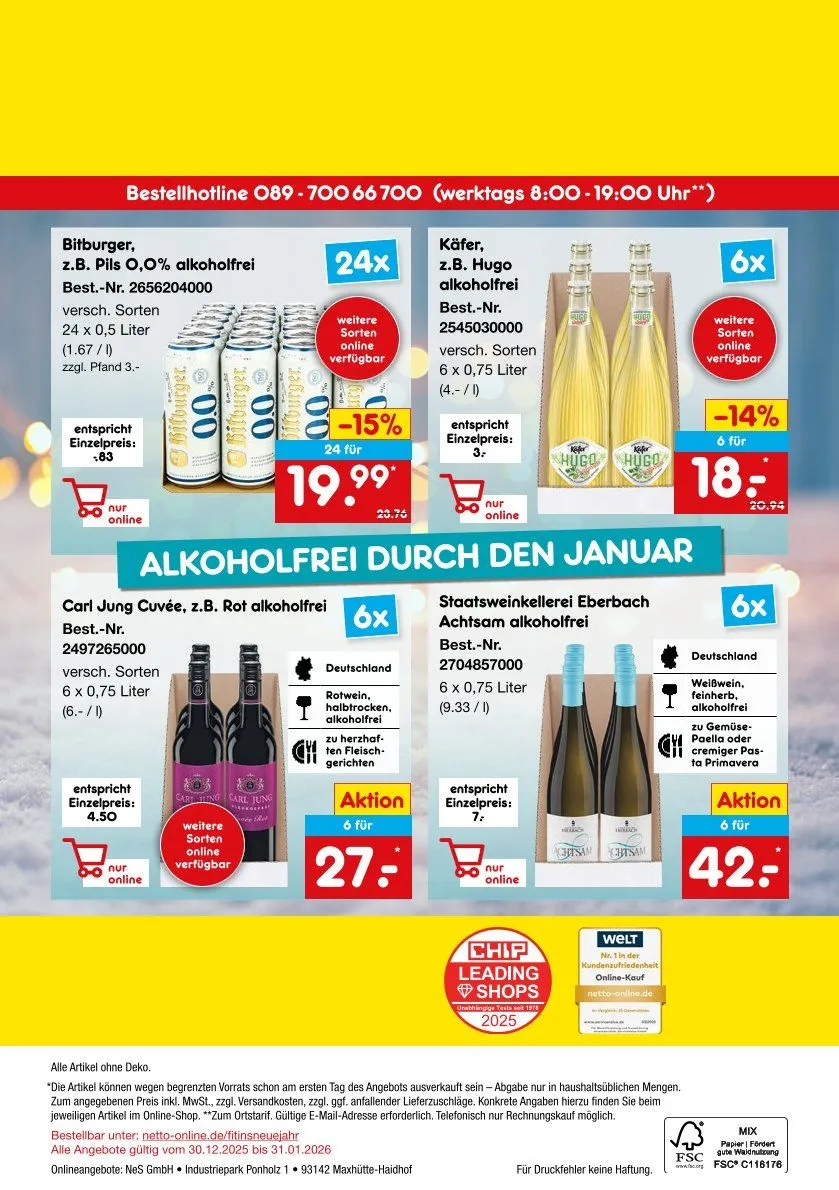 Netto Marken-Discount Angebote von 12. Januar bis 17. Januar 2026 - Prospekt seite 8