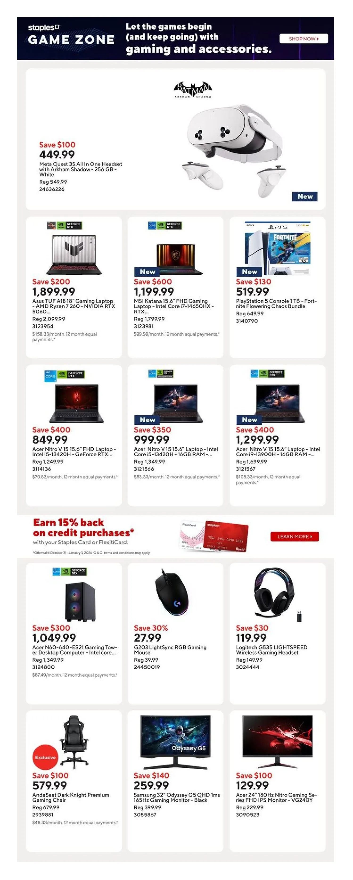 Staples Sales from December 5 to December 11 2025 - flyer page 8