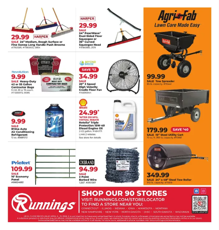 Weekly promotion  Runnings Sales spanning from April 9 to April 19 2026 - Page 8 for Catalogue 365