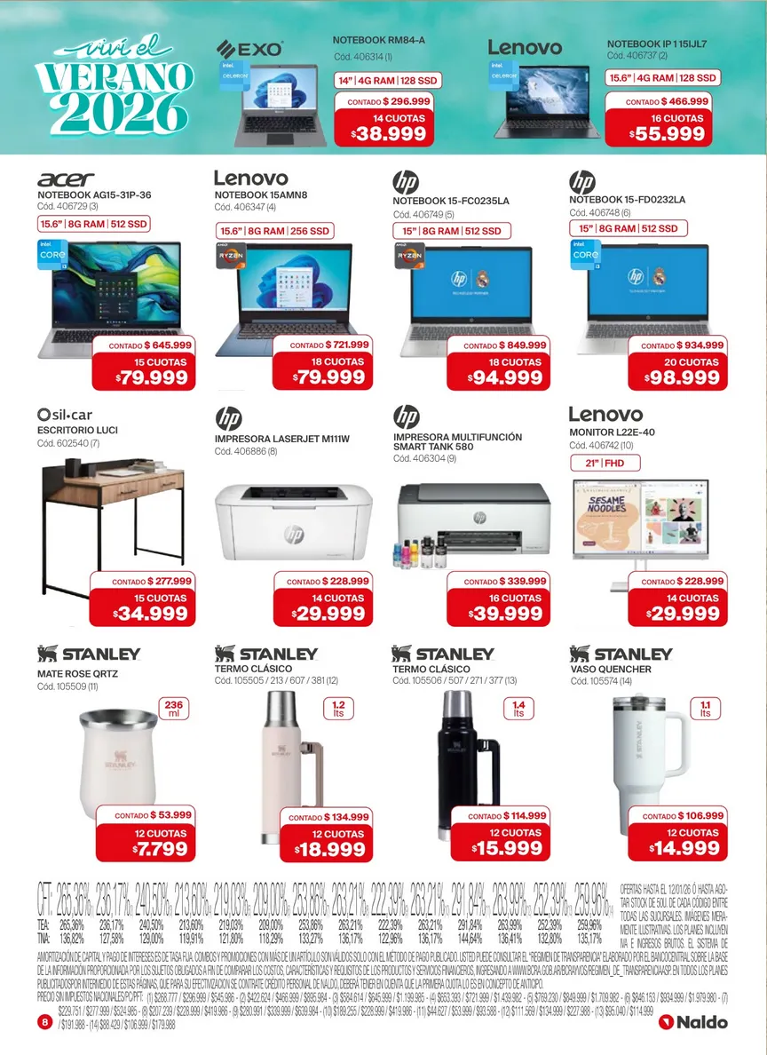 Ofertas de Naldo Ofertas 12 de enero al 31 de enero 2026 - Página 8 del catálogo