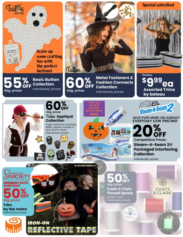 Fabricland Sales from October 1 to October 31 2025 - flyer page 7