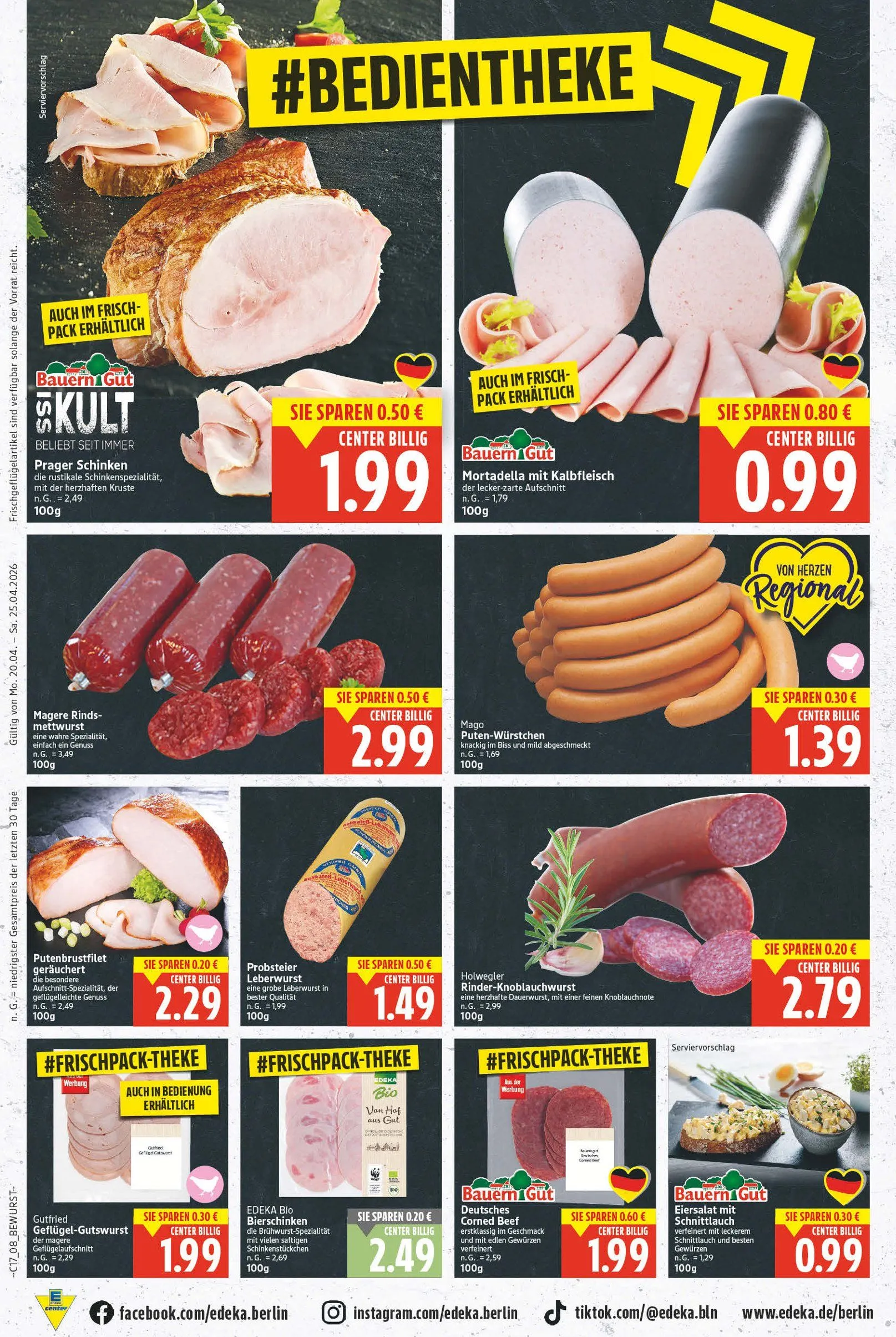 Edeka Prospekte von 22. April bis 28. April 2026 - Prospekt seite 8