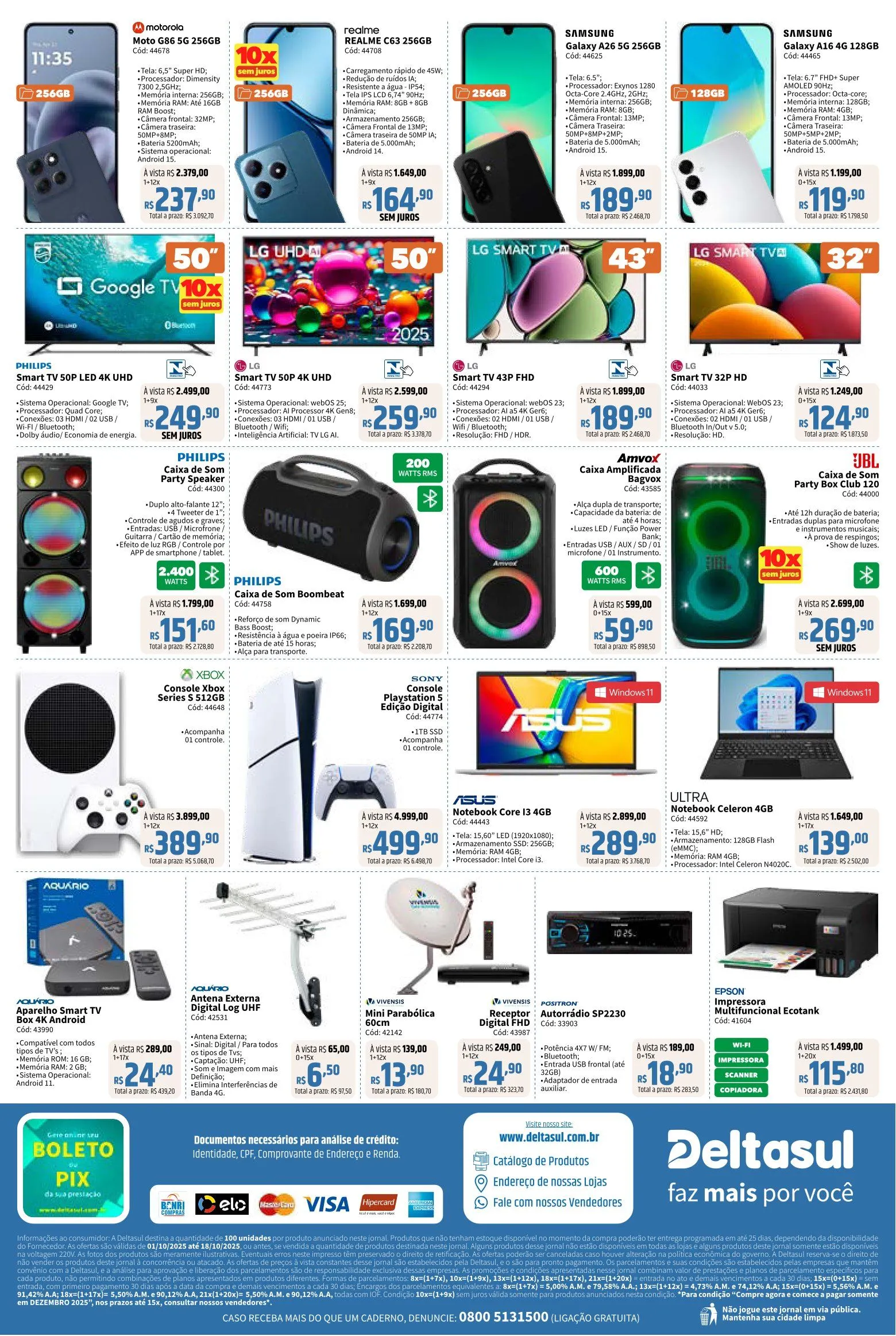 Encarte de Folhetos Deltasul  1 de outubro até 21 de outubro 2025 - Pagina 8