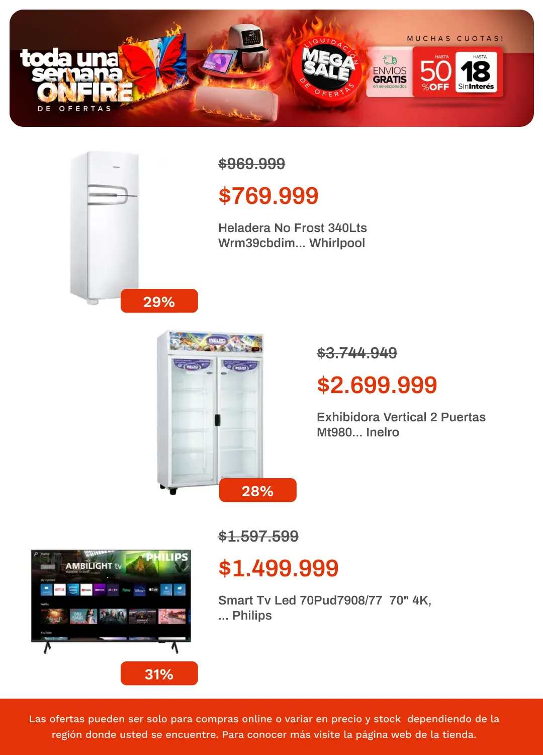 Ofertas de Ofertas Megatone  27 de marzo al 15 de abril 2026 - Página 8 del catálogo